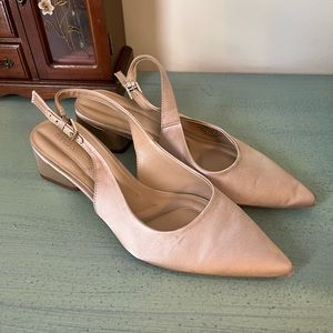 Franco Sarto Pointed Slingbacks